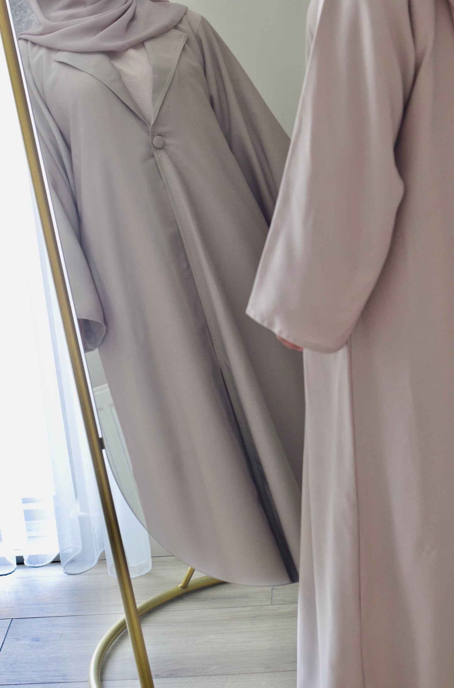 EVERYDAY Soft Jacket Abaya in Blush